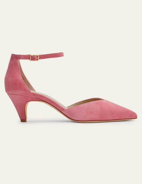 Ankle Strap Heels - Dusk Cloud Pink