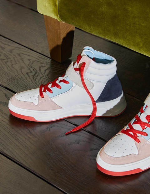 Heather High Top Trainers - Multi Heather High Top Trainers - Multi