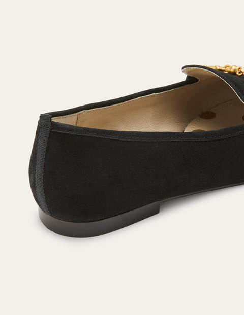 Snaffle Loafers - Black Suede Snaffle Loafers - Black Suede
