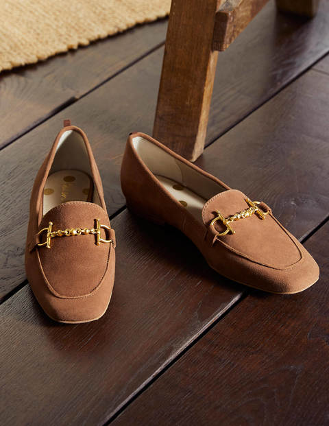 Snaffle Loafers - Tan Suede Snaffle Loafers - Tan Suede