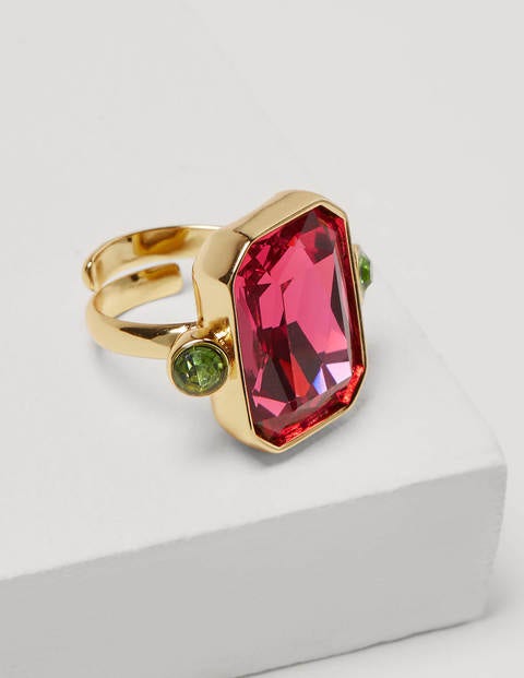 Jewelled Cocktail Ring - Festival Pink Jewelled Cocktail Ring - Festival Pink