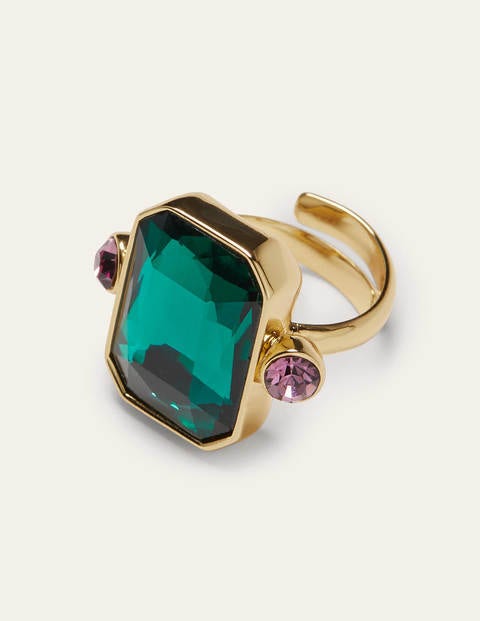 Jewelled Cocktail Ring - Midnight Garden Jewelled Cocktail Ring - Midnight Garden