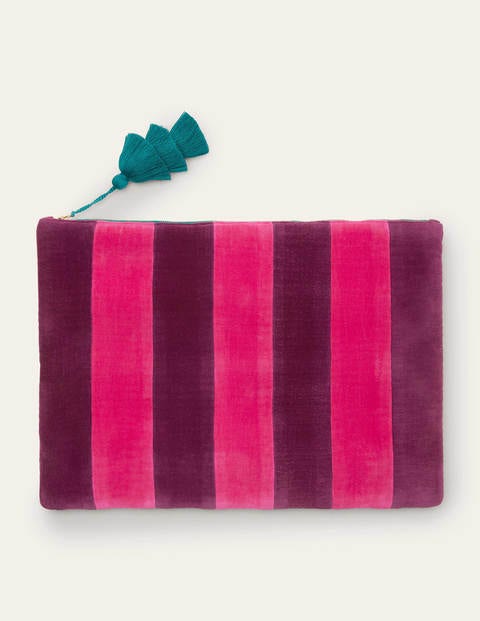 Velvet Pouch - Festival Pink/Wine Velvet Pouch - Festival Pink/Wine
