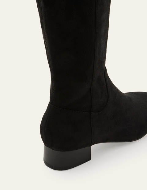 Over-the-knee Stretch Boots - Black Over-the-knee Stretch Boots - Black