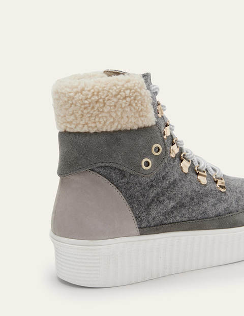 Laura Hiking Boots - Grey Marl Laura Hiking Boots - Grey Marl