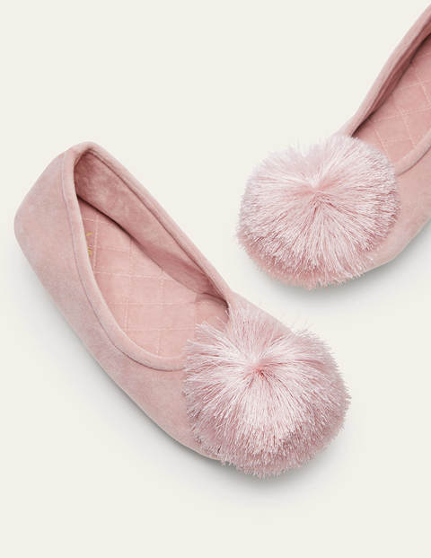 Pompom Slippers - Milkshake Pompom Slippers - Milkshake