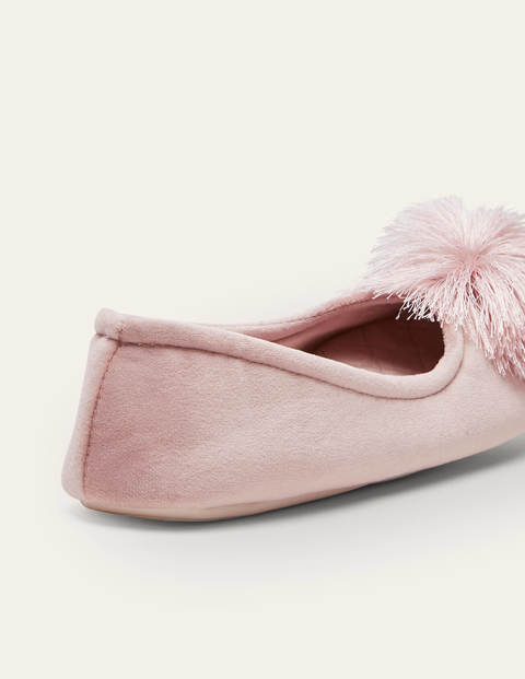 Pompom Slippers - Milkshake Pompom Slippers - Milkshake