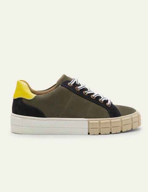 Pippa Layered Sole Trainers - Alder/Navy