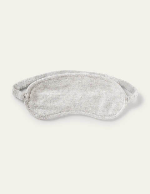 Cashmere Eye Mask - Grey Marl/Fresh Water Cashmere Eye Mask - Grey Marl/Fresh Water