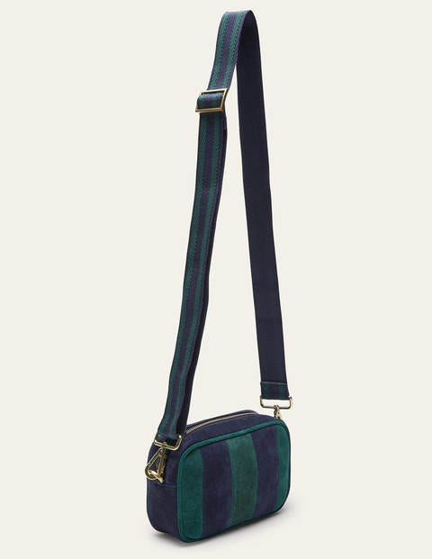 Umhängetasche aus Leder - Navy Umhängetasche aus Leder - Navy