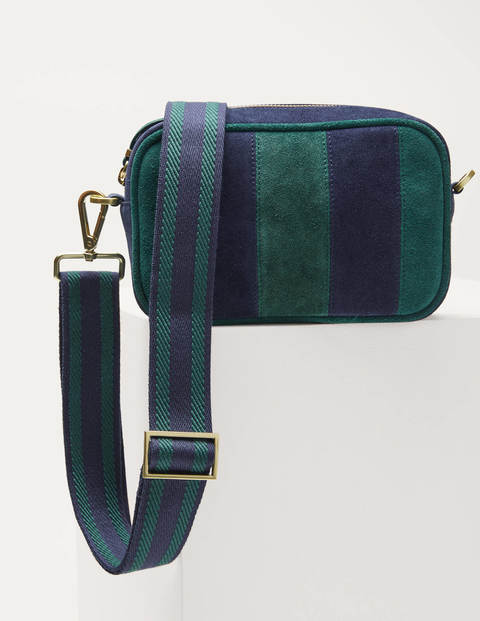 Umhängetasche aus Leder - Navy Umhängetasche aus Leder - Navy
