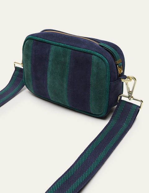 Umhängetasche aus Leder - Navy Umhängetasche aus Leder - Navy
