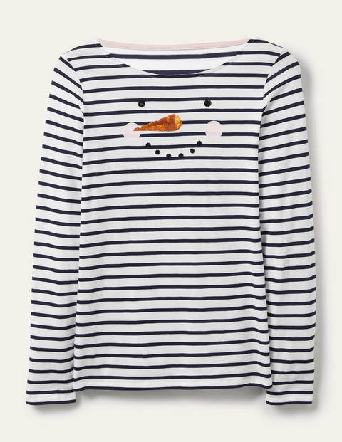 Weihnachts-Breton - Schneemannverzierung Weihnachts-Breton - Schneemannverzierung