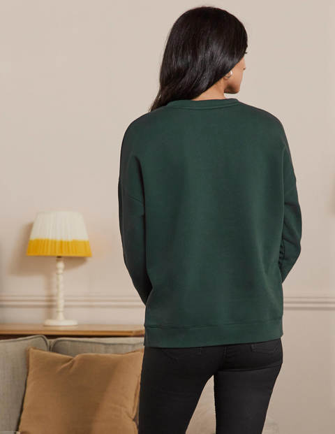 Jasmine Sweatshirt - Midnight Garden Jasmine Sweatshirt - Midnight Garden