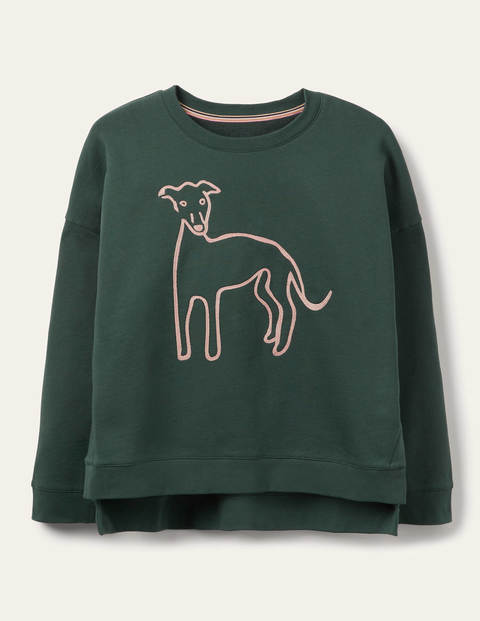 Jasmine Sweatshirt - Midnight Garden Jasmine Sweatshirt - Midnight Garden