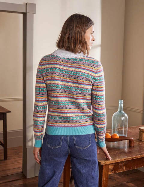 Louise Fair Isle Sweater - Multi Heritage Louise Fair Isle Sweater - Multi Heritage