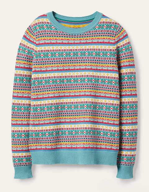 Louise Fair Isle Sweater - Multi Heritage Louise Fair Isle Sweater - Multi Heritage