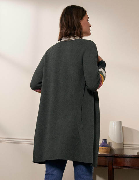 Berkshire Coatigan - Charcoal Melange Berkshire Coatigan - Charcoal Melange