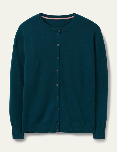 Cashmere Cardigan - Dark Teal Cashmere Cardigan - Dark Teal