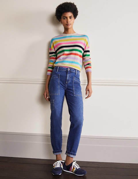 Pull Kesteven en cachemire - Rayé prisme Pull Kesteven en cachemire - Rayé prisme