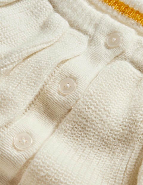 Fluffy Frill Collar Sweater - Ivory Fluffy Frill Collar Sweater - Ivory