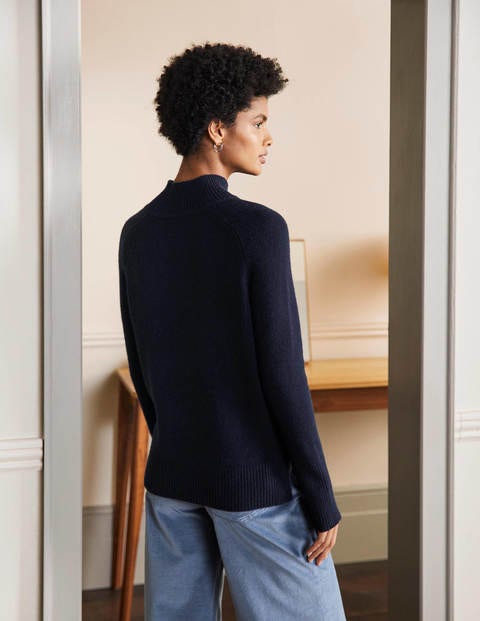 Anna Cashmere Jumper - Navy Anna Cashmere Jumper - Navy