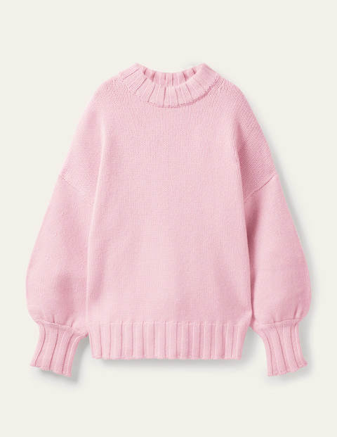 Diana Chunky Cashmere Jumper - Pink Diamond Diana Chunky Cashmere Jumper - Pink Diamond
