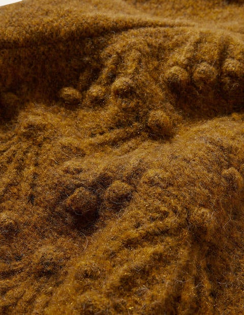 Lockerer Cardigan mit Zopfstrickmuster - Altes Moosgrün Lockerer Cardigan mit Zopfstrickmuster - Altes Moosgrün