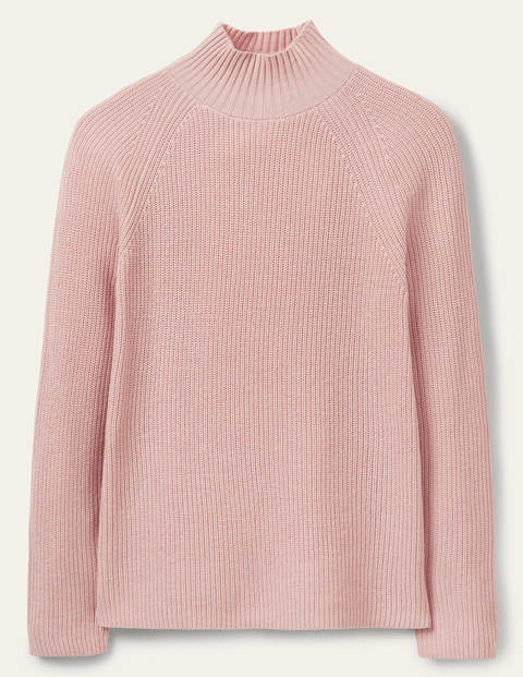 Mia Ribbed High Neck Sweater - Milkshake Mia Ribbed High Neck Sweater - Milkshake