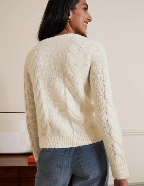 Claire Cardigan - Naturweiß Claire Cardigan - Naturweiß