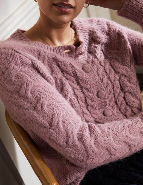 Claire Cardigan - Violet Opal Claire Cardigan - Violet Opal