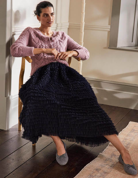 Claire Cardigan - Violet Opal Claire Cardigan - Violet Opal