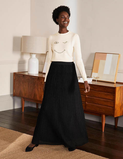 Felicity Embellished Sweater - Ivory Felicity Embellished Sweater - Ivory