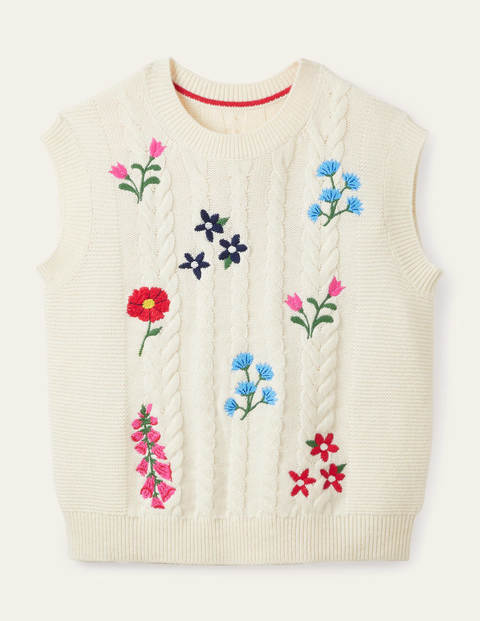 Reena Sweater Vest - Ivory Reena Sweater Vest - Ivory