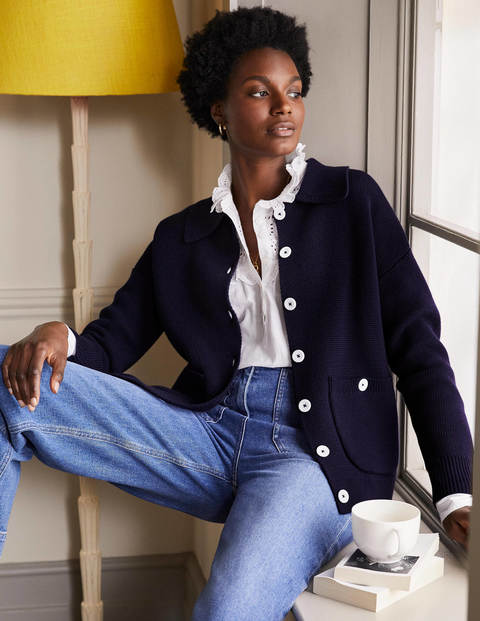 Gilet Charlotte - Bleu marine Gilet Charlotte - Bleu marine