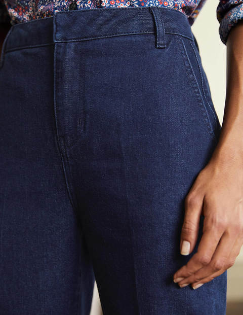Jeans mit geradem Bein - Indigoblau