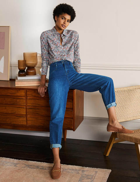 Balloon Leg Jeans - Dark Vintage Balloon Leg Jeans - Dark Vintage