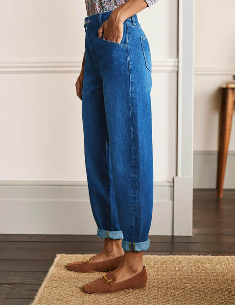 Balloon Leg Jeans - Dark Vintage Balloon Leg Jeans - Dark Vintage