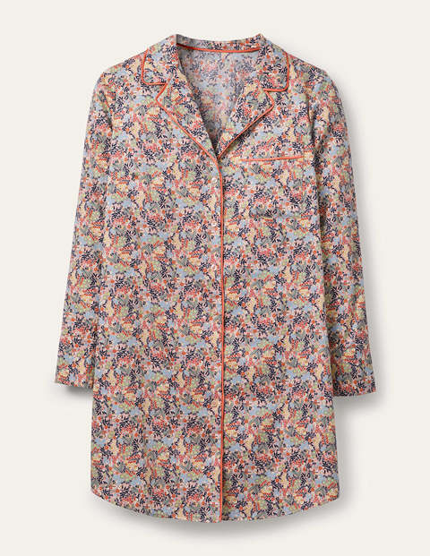 Janie Night Shirt - Milkshake, Enchanting Forest Janie Night Shirt - Milkshake, Enchanting Forest