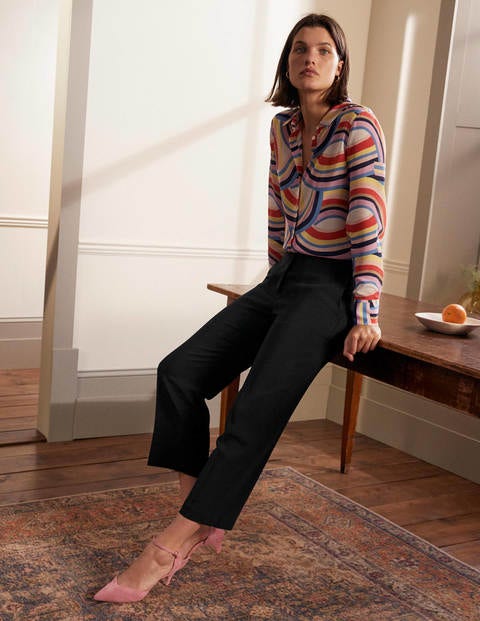 Albemarle Cropped Trousers - Black Albemarle Cropped Trousers - Black