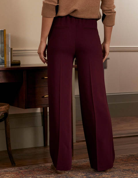 Albemarle Wide Leg Pants - Mulled Wine Albemarle Wide Leg Pants - Mulled Wine