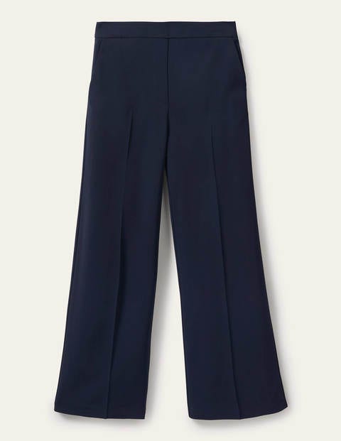 Albemarle Wide Leg Trousers - Navy Albemarle Wide Leg Trousers - Navy