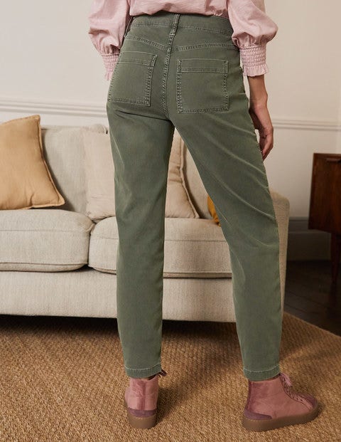 Patch Pocket Tapered Jeans - Marsh Patch Pocket Tapered Jeans - Marsh