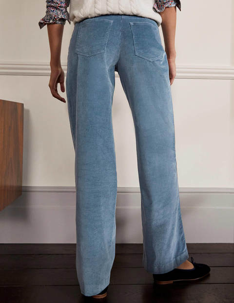 Alexia Cord Trousers - Airforce Alexia Cord Trousers - Airforce