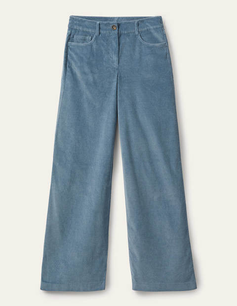 Alexia Cord Trousers - Airforce Alexia Cord Trousers - Airforce