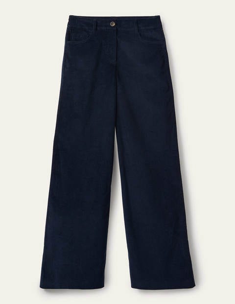 Alexia Cord Trousers - Navy Alexia Cord Trousers - Navy