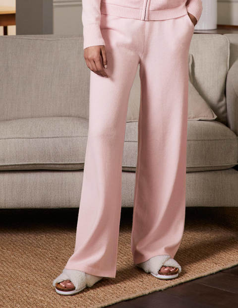 Cashmere Knit Lounge Joggers - Milkshake Cashmere Knit Lounge Joggers - Milkshake