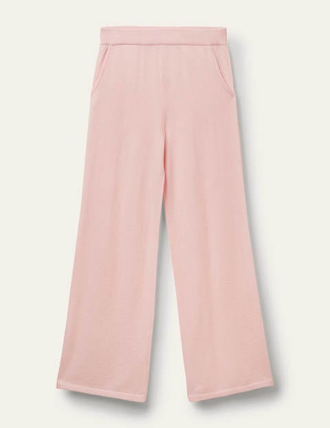 Cashmere Knit Lounge Joggers - Milkshake Cashmere Knit Lounge Joggers - Milkshake