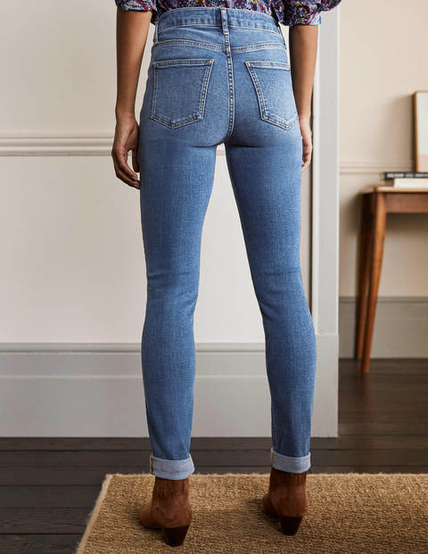 Seam Detail Skinny Jeans - Light Vintage Seam Detail Skinny Jeans - Light Vintage