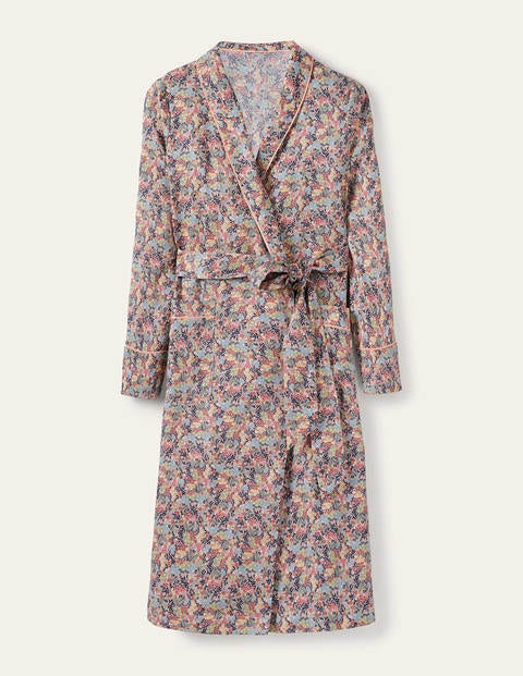 Janie Dressing Gown - Milkshake, Enchanting Forest Janie Dressing Gown - Milkshake, Enchanting Forest